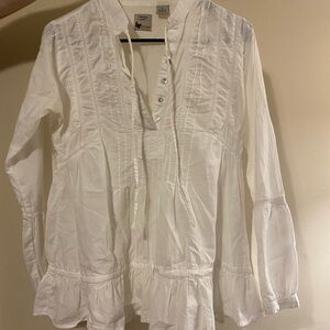 100% Cotton White Blouse - Prototype